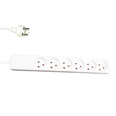 Plast Power Strip 6-way EDB