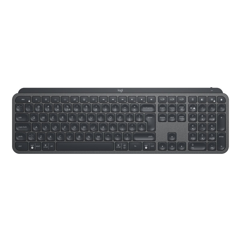 Logitech MX Keys - Teclado - retroiluminación - inalámbrico - Bluetoot