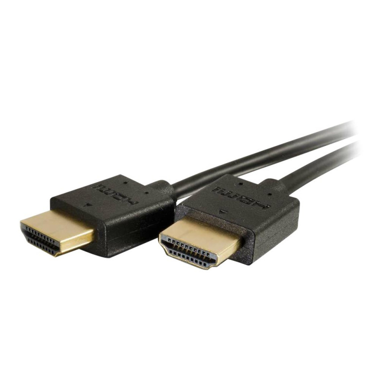 C2G 2ft 4K HDMI Cable - Ultra Flexible Cable with Low Profile Connecto