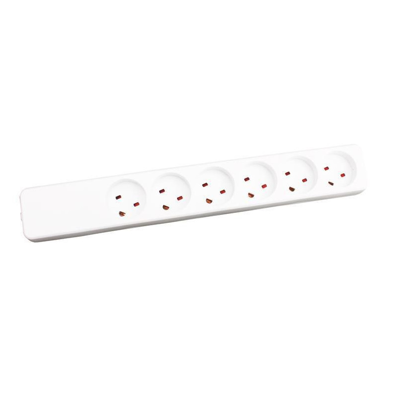 Plast Power Strip 6-way EDB