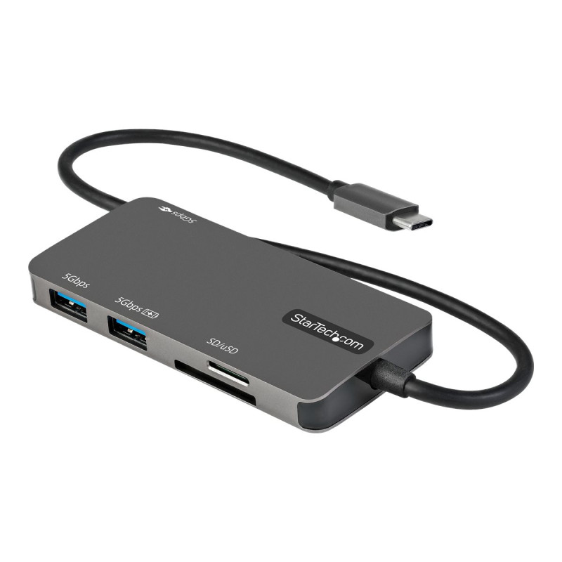 StarTech.com Adaptador Multipuertos USB C - USB C a HDMI de 4K - 100W