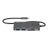 StarTech.com Adaptador Multipuertos USB C - USB C a HDMI de 4K - 100W