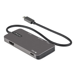 StarTech.com Adaptador Multipuertos USB C - USB C a HDMI de 4K - 100W