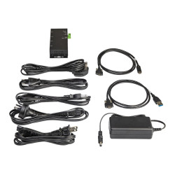 StarTech.com Hub USB C de 4 Puertos - 10Gbps - Ladrón Concentrador Ind