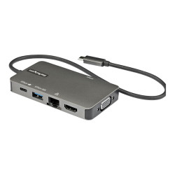 StarTech.com Adaptador Multipuertos USB-C - Docking Station USB Tipo C