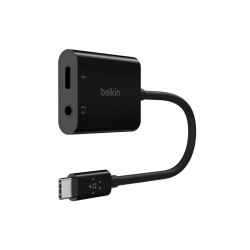 Belkin RockStar - USB-C a conector de auriculares / adaptador de carga