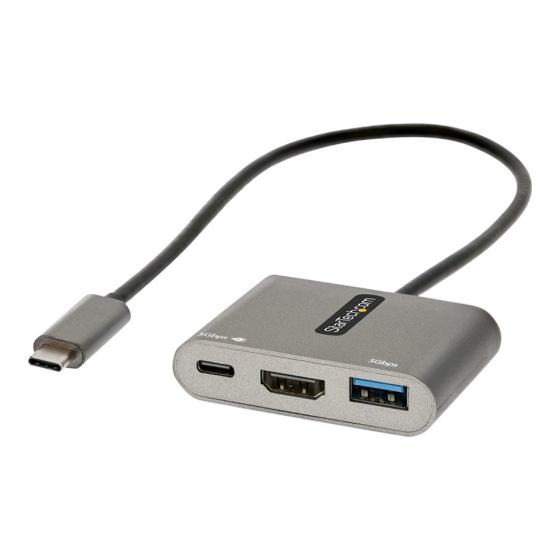 Adaptador Multipuertos Usbc A HDMI De 4K Pd 3.0 USB 3.0 | APLIUM