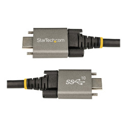 StarTech Cable de 1m USB-C con Tornillos Laterales de Fijación - 10Gbp