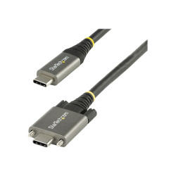 StarTech Cable 50cm USB-C con Tornillos Laterales de Fijación - 10Gbps