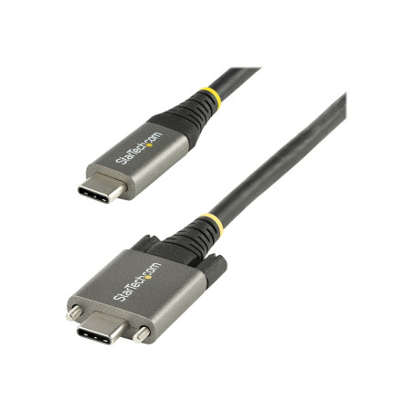 StarTech Cable 50cm USB-C con Tornillos Laterales de Fijación - 10Gbps