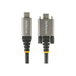 StarTech Cable 50cm USB-C con Tornillos Laterales de Fijación - 10Gbps
