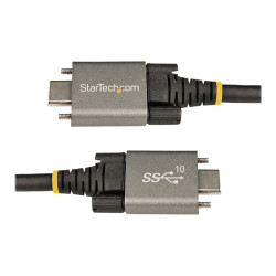 StarTech Cable 50cm USB-C con Tornillos Laterales de Fijación - 10Gbps