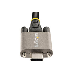 StarTech Cable 50cm USB-C con Tornillos Laterales de Fijación - 10Gbps