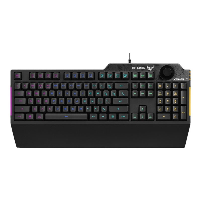 ASUS TUF Gaming K1 - Teclado - retroiluminado - USB - negro | APLIUM