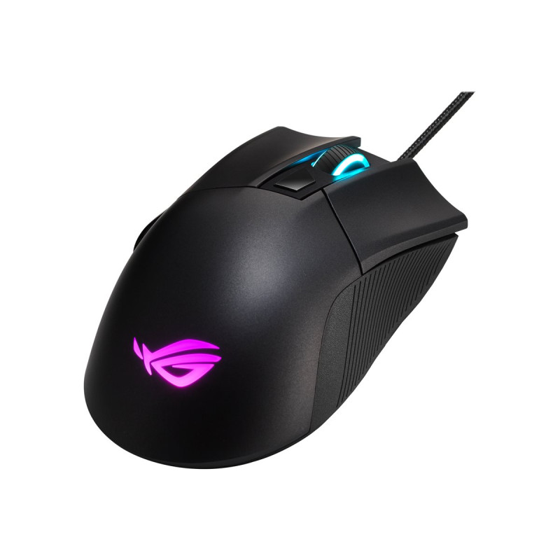 ASUS ROG Gladius II Core - Ratón - diestro - óptico - cableado - USB -