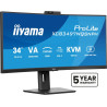 34'' UWQHD curved monitor