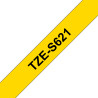 Tape/9mm black on yellow f P-Touch TZE