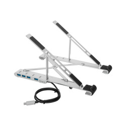 Targus - Soporte para ordenador portátil - con concentrador USB de 4 p