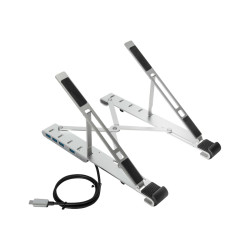 Targus - Soporte para ordenador portátil - con concentrador USB de 4 p