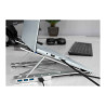 Targus - Soporte para ordenador portátil - con concentrador USB de 4 p