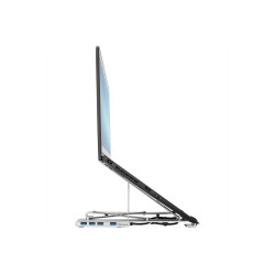 Targus - Soporte para ordenador portátil - con concentrador USB de 4 p