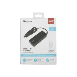 Targus - Adaptador de corriente - 100 vatios - PD (USB-C) - negro