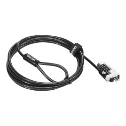 Kensington NanoSaver Combination - Bloqueo de cable de seguridad - neg