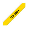 Tape/9mm black on yellow f P-Touch TZE