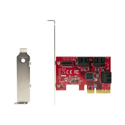 StarTech.com Tarjeta PCIe SATA - Tarjeta Controladora PCI Express de 6