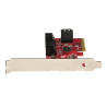 StarTech.com Tarjeta PCIe SATA - Tarjeta Controladora PCI Express de 6