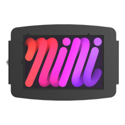 iPad Mini 8.3IN Gen 6-7 Space Enclosure Wall Mount - Black | APLIUM