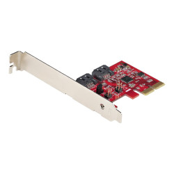 StarTech.com Tarjeta PCIe SATA - Tarjeta PCI Express Controladora de 2