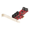 StarTech.com Tarjeta PCIe Controladora SATA de 10 Puertos - | APLIUM