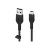 Belkin BoostCharge - Cable USB - USB (M) a USB-C (M) - 3 m - negro