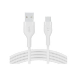 Belkin BoostCharge - Cable USB - USB (M) a USB-C (M) - 2 m - blanco