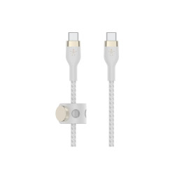 Belkin BoostCharge - Cable USB - USB-C (M) a USB-C (M) - 3 m - blanco