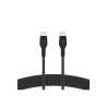 Belkin BoostCharge - Cable USB - USB-C (M) a USB-C (M) - 2 m - negro