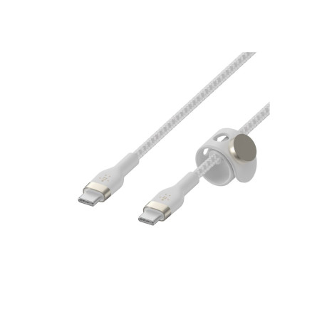 Belkin BoostCharge - Cable USB - USB-C (M) a USB-C (M) - 2 m - blanco