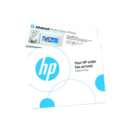 HP Advanced Papel fotográfico con brillo - Brillante - 10,5 mil - 102