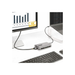 StarTech.com Adaptador Multipuertos USB-C - USB Tipo C a HDMI 2.0 4K a