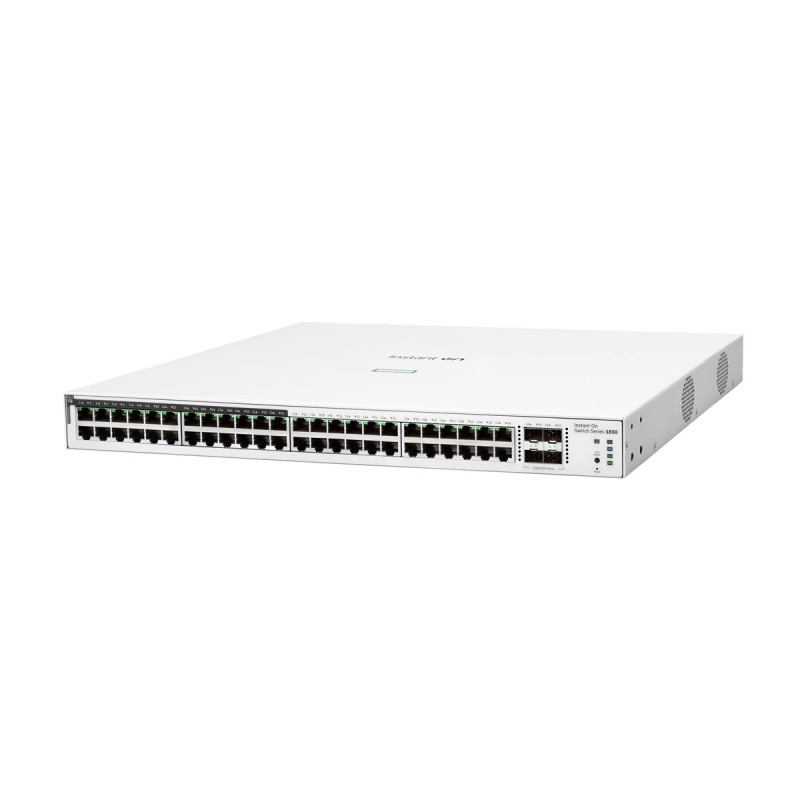 HPE Networking Instant On 1830 48G 24p Class4 PoE 4SFP 370W Switch - C