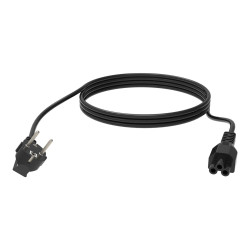 Cable de alimentación de 3 m Cloverleaf a enchufe EU - 250 v - 10 a -