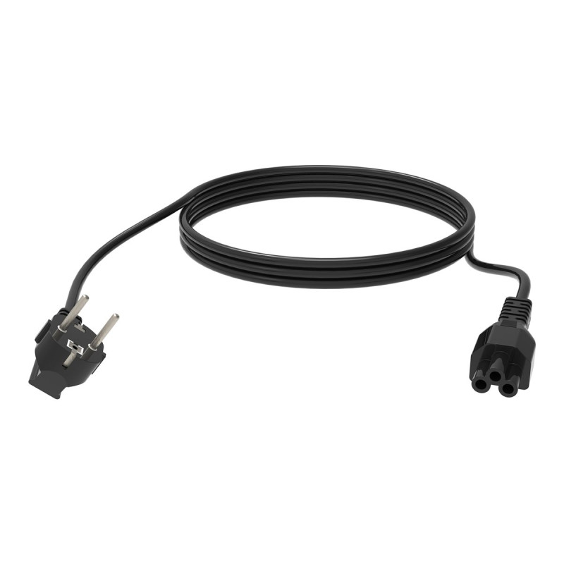 Cable de alimentación de 3 m Cloverleaf a enchufe EU - 250 v - 10 a -