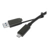 Targus - Kit de cable USB - tornillos de mariposa - negro - para Targu