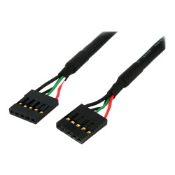 12IN Internal 5 Pin USB Idc Motherboard Header Cable F/F | APLIUM