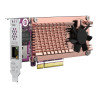 QNAP QM2-2P10G1TB - Controlador de almacenamiento - M.2 - PCIe3.0 x4 (