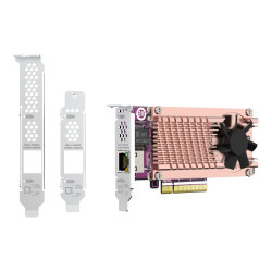 QNAP QM2-2P10G1TB - Controlador de almacenamiento - M.2 - PCIe3.0 x4 (