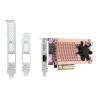 QNAP QM2-2P10G1TB - Controlador de almacenamiento - M.2 - PCIe3.0 x4 (