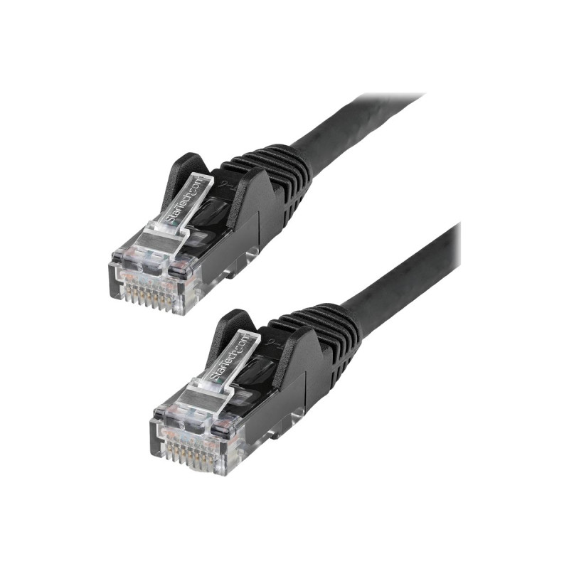 10M Lszh CAT6 Ethernet Cable - Snagless Utp Patch Cord Black | APLIUM
