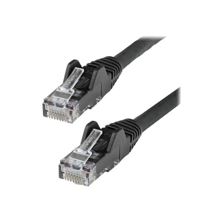 7M Lszh CAT6 Ethernet Cable - Snagless Utp Patch Cord Black | APLIUM